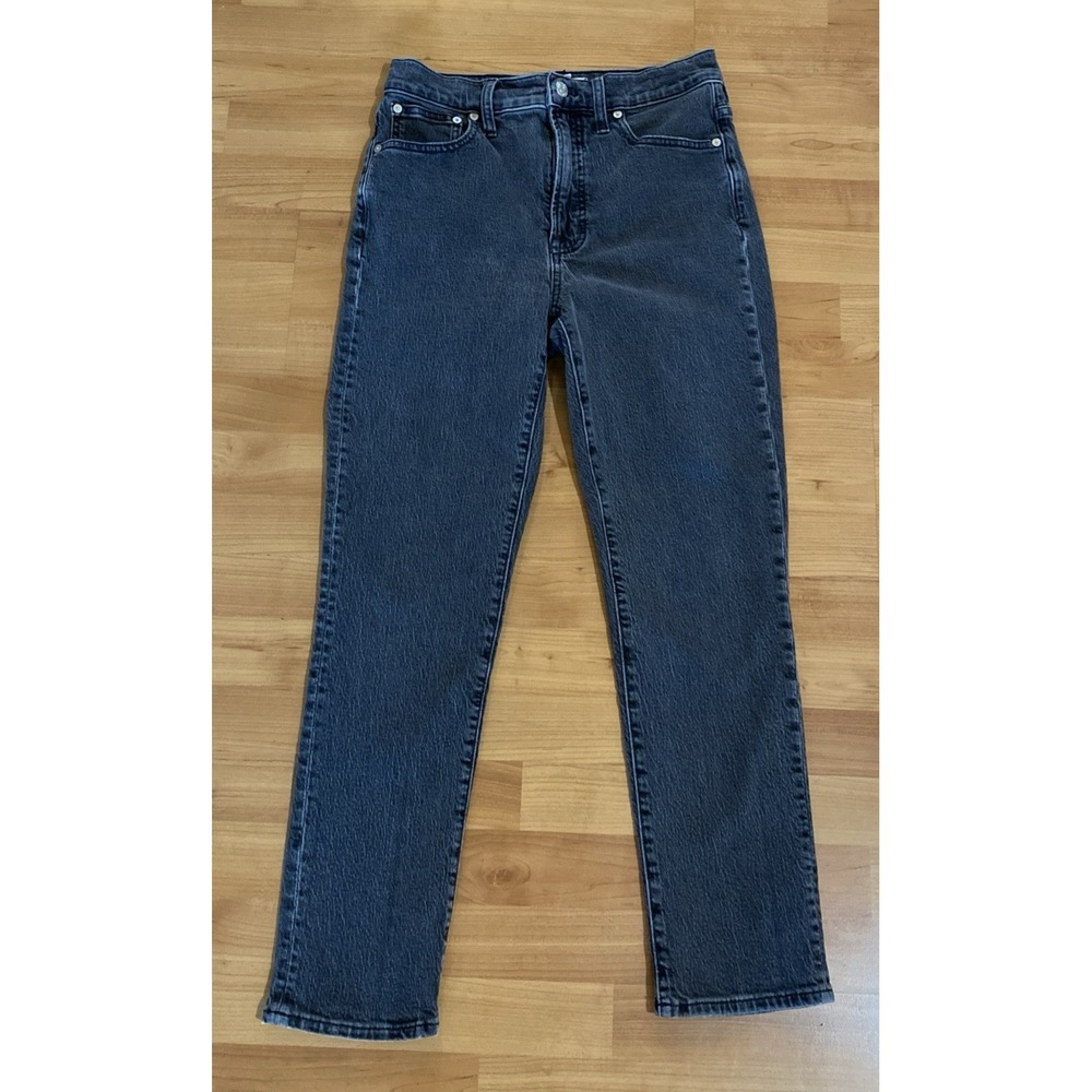 Madewell Women's Size 27‎ Black Denim The Perfect Vintage Jean
